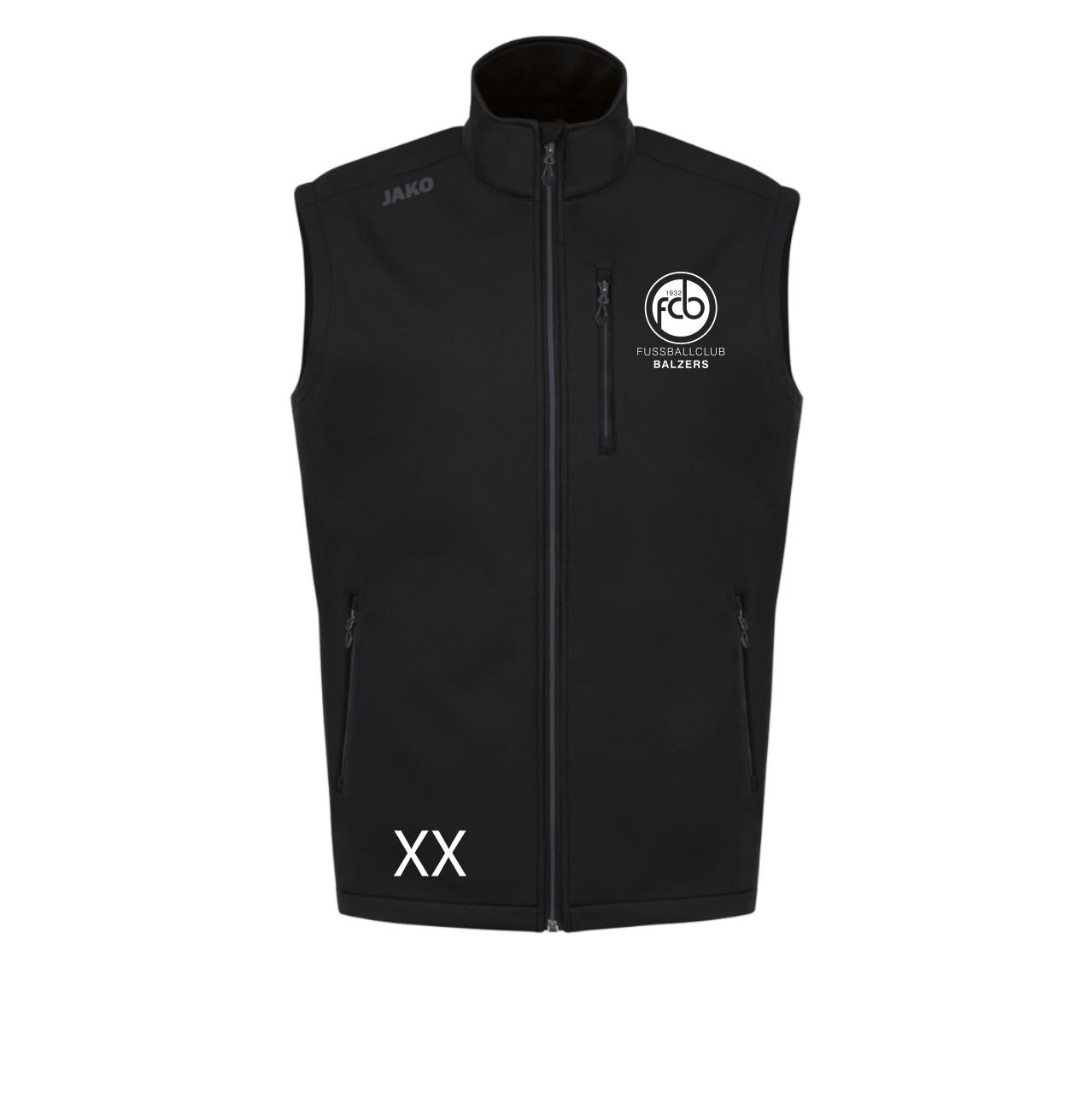 FCB Softshellweste Premium Trainer/-innen